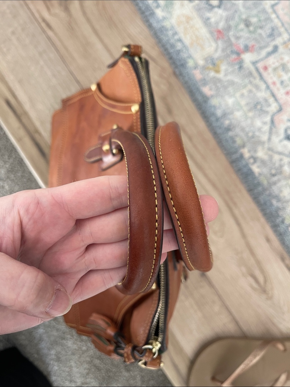 Dooney and Bourke Clayton Florentine Tote - Picture 5 of 14